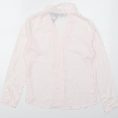 IVIVI Womens Pink   Basic Blouse Size S