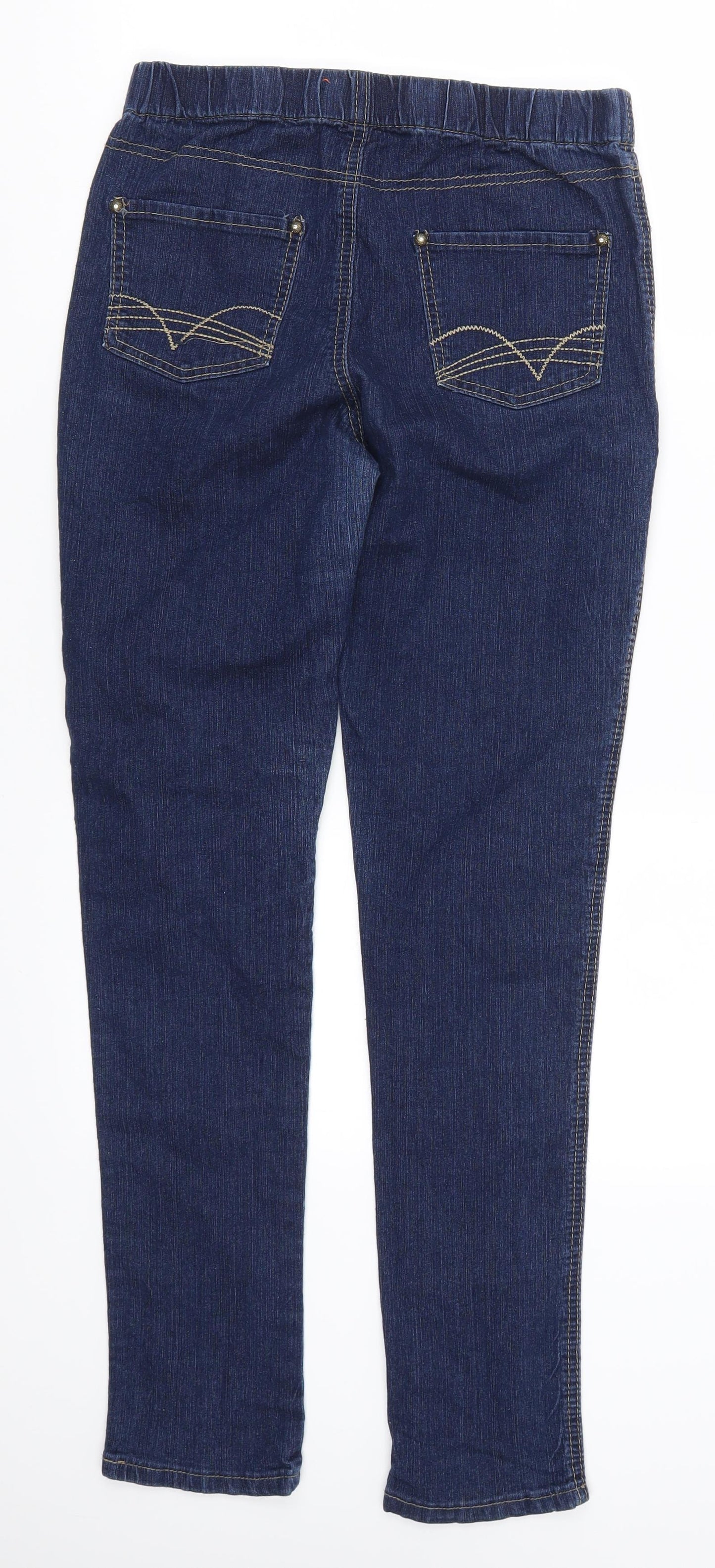 Denim Co Womens Blue  Denim Jegging Jeans Size 10 L29 in
