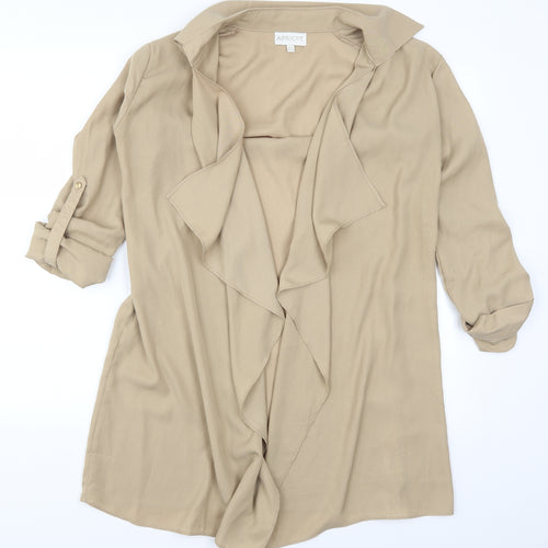 Apricot Womens Beige   Jacket  Size 8