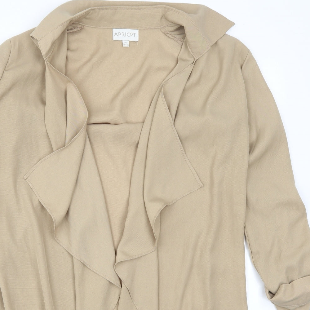 Apricot Womens Beige   Jacket  Size 8