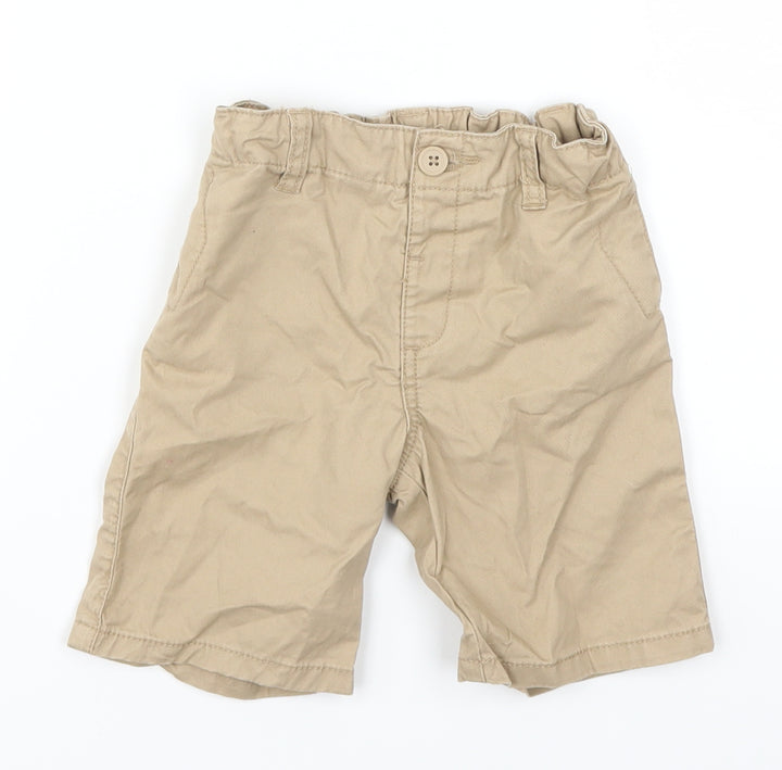 Matalan Boys Beige Cargo Trousers Size 12-18 Months