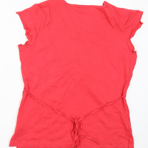 TU Womens Red   Basic T-Shirt Size 14