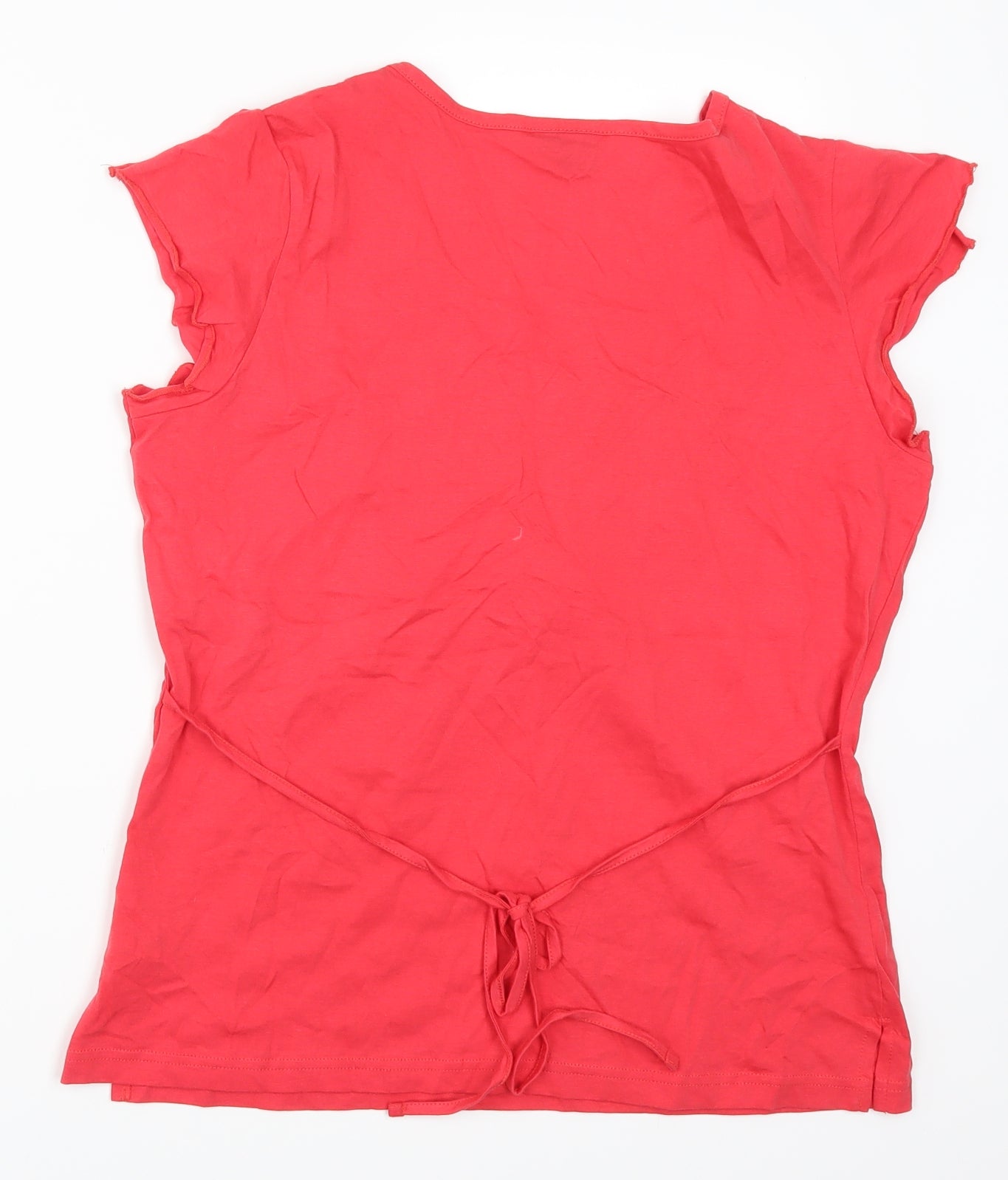 TU Womens Red   Basic T-Shirt Size 14
