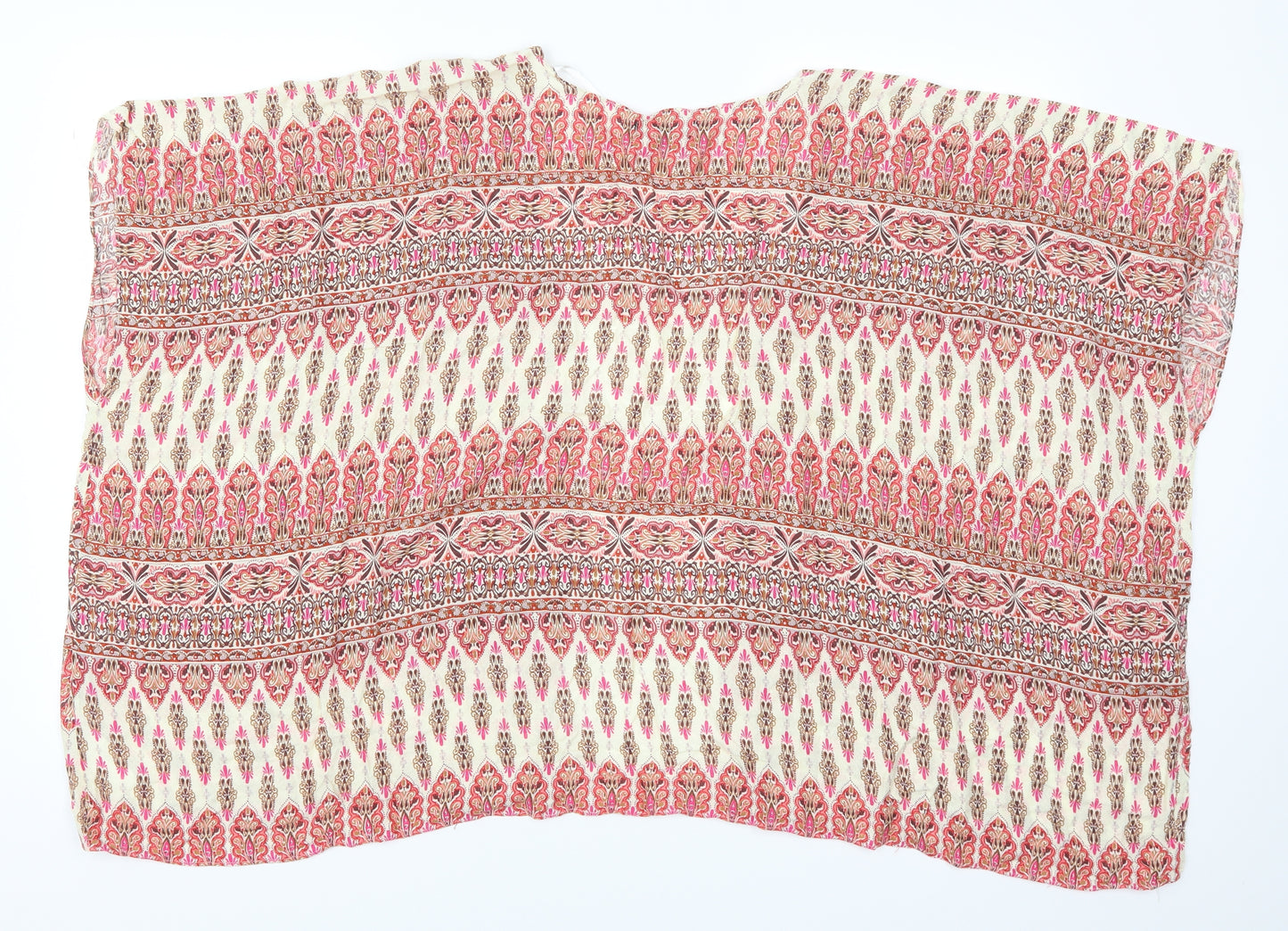 New Look Womens Pink Geometric  Kimono Jacket Size 10