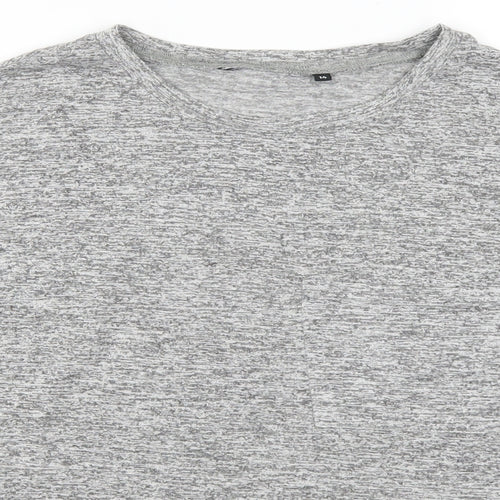 New Look Womens Grey   Basic T-Shirt Size 14