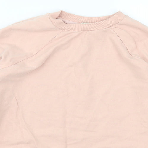 NEXT Womens Pink   Pullover Sweatshirt Size 8  - Twist Front