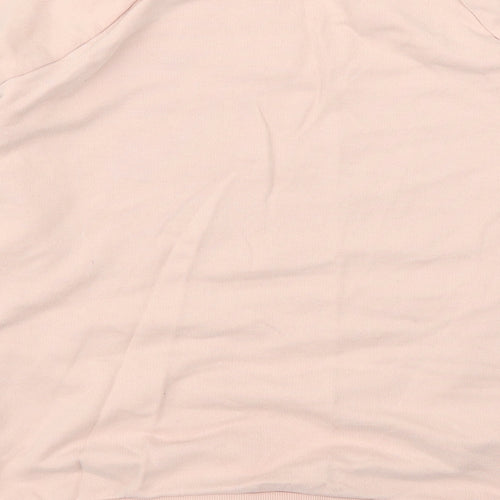 NEXT Womens Pink   Pullover Sweatshirt Size 8  - Twist Front