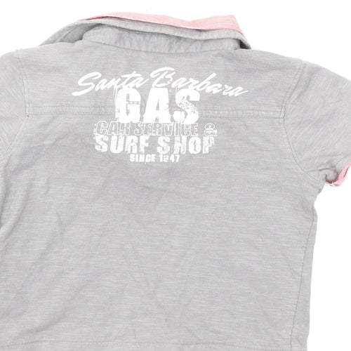 Mothercare Boys Grey   Basic Polo Size 2-3 Years  - road trip