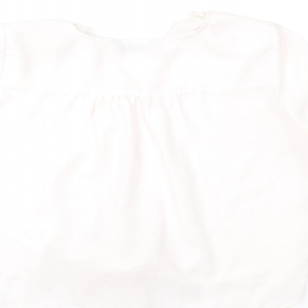 F&F Womens Pink   Basic Blouse Size 18  - Frill sleeve