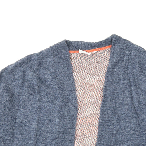 Passenger Womens Blue  Knit Cardigan Jumper Size M