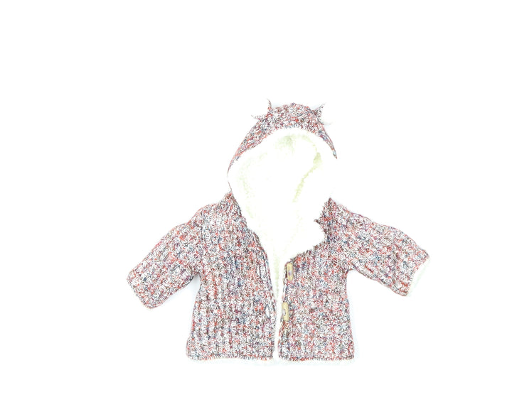 Nutmeg Baby Red Knit Cardigan Jumper Size 0-3 Months