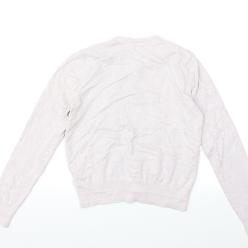H&M Womens Purple  Knit Cardigan Jumper Size S