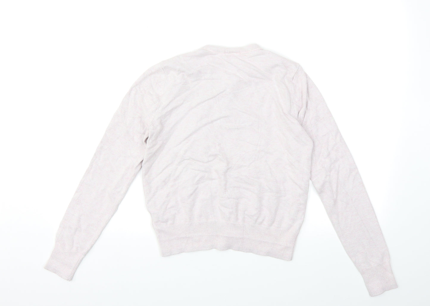 H&M Womens Purple  Knit Cardigan Jumper Size S