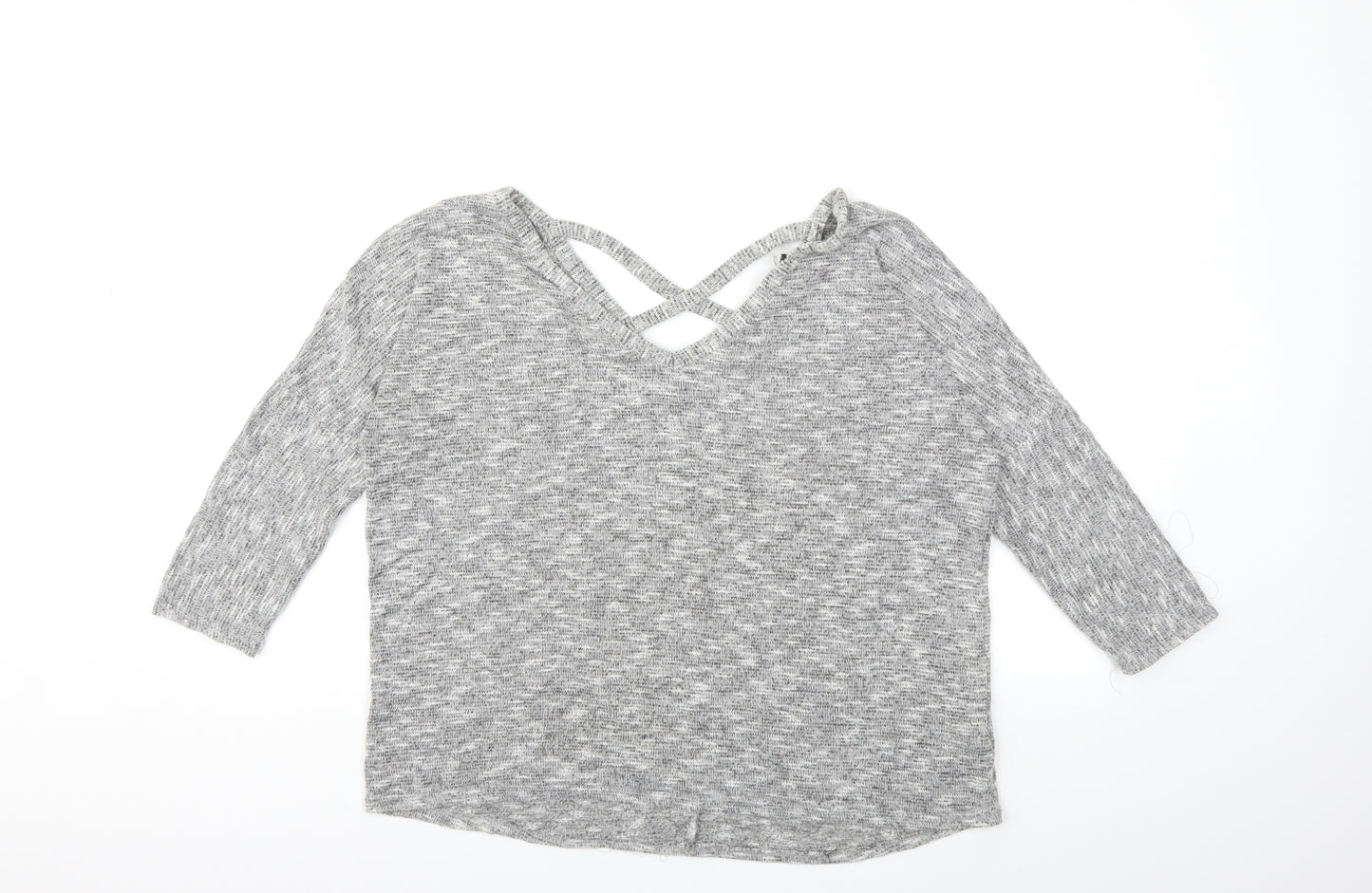 Peacocks Womens Grey   Pullover Jumper Size 14