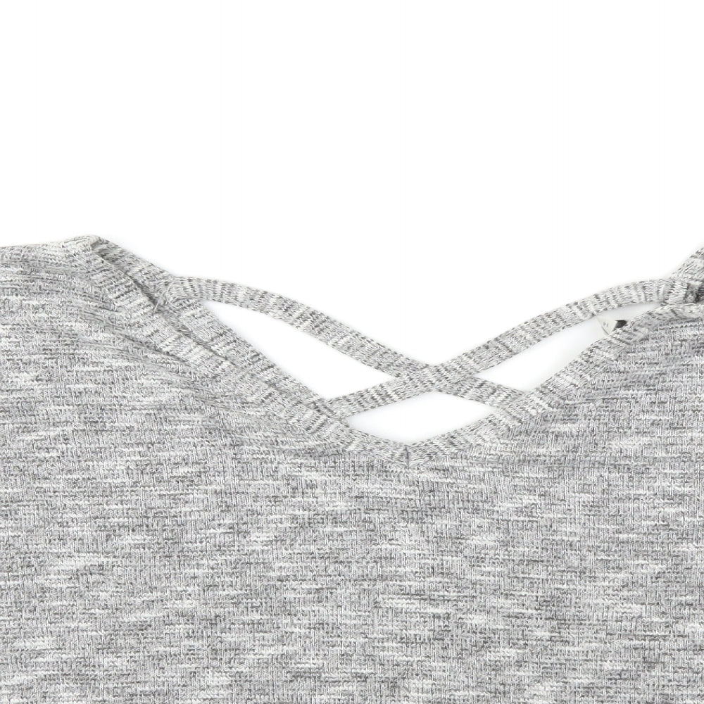 Peacocks Womens Grey   Pullover Jumper Size 14