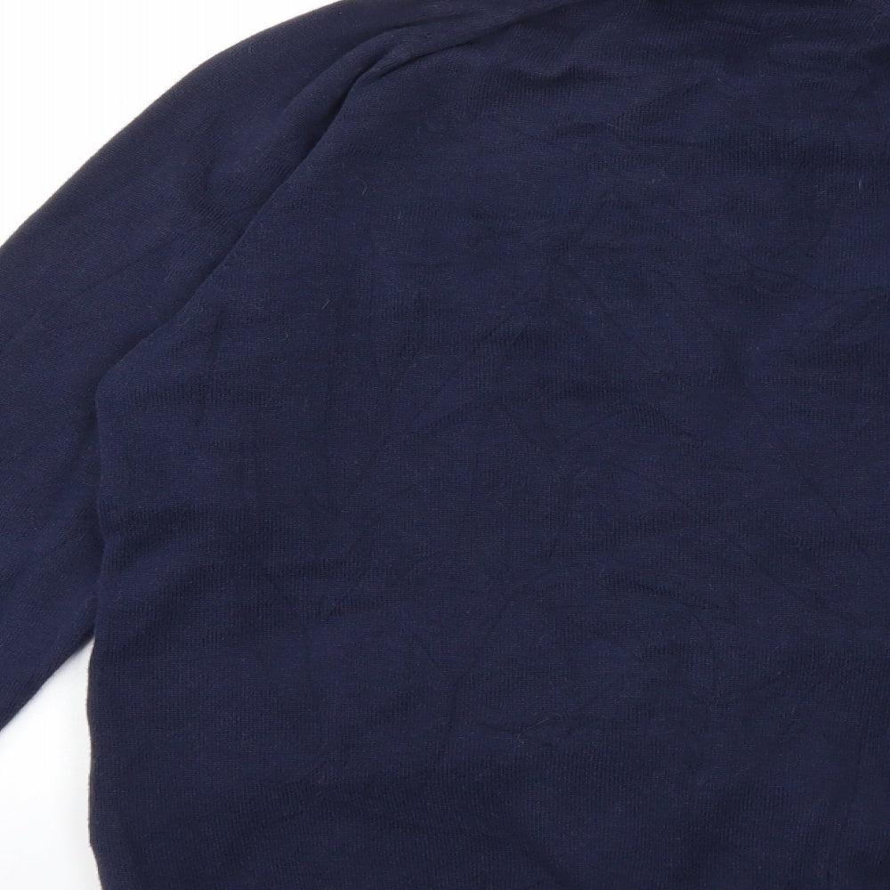 NEXT Mens Blue  Knit Cardigan Jumper Size M