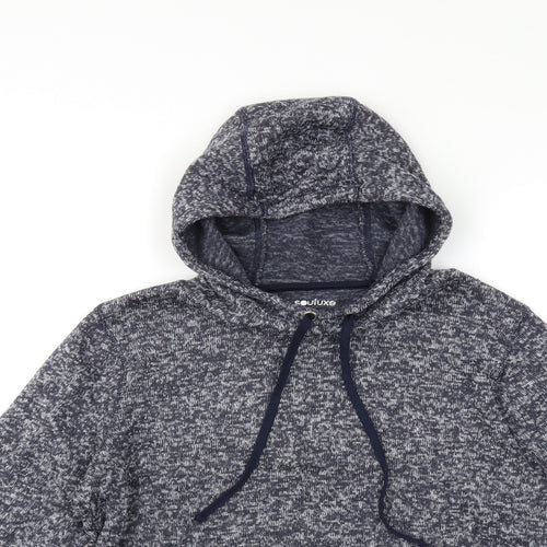 soulex Womens Blue   Pullover Hoodie Size M