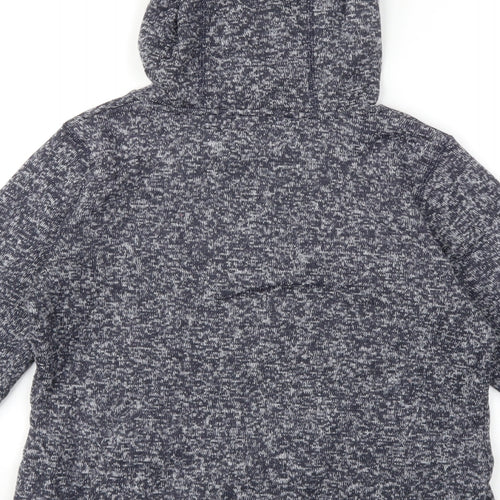 soulex Womens Blue   Pullover Hoodie Size M