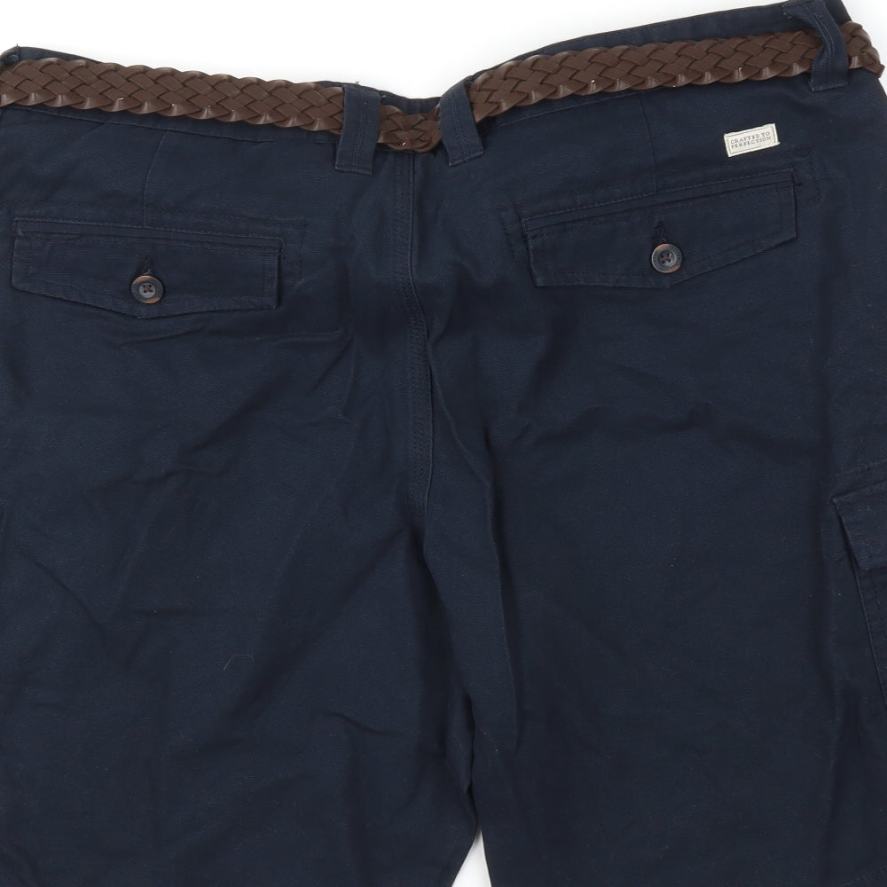 Boston crew Mens Blue   Chino Shorts Size 40 in
