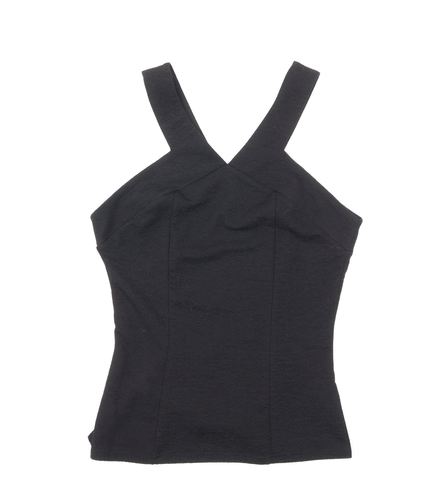 New Look Womens Black   Basic Tank Size 12