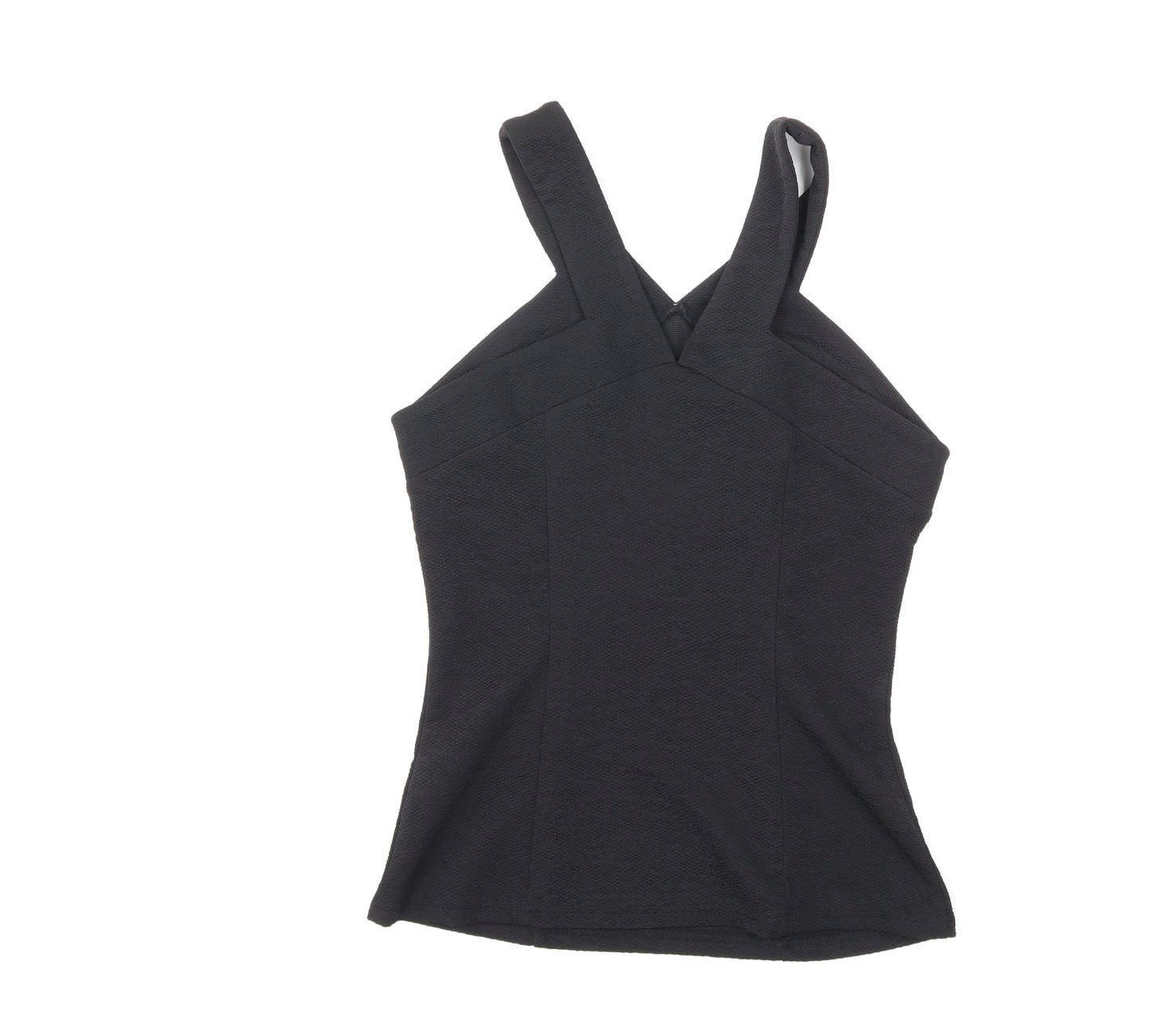 New Look Womens Black   Basic Tank Size 12