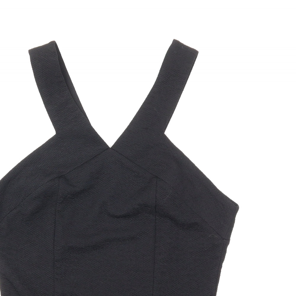 New Look Womens Black   Basic Tank Size 12