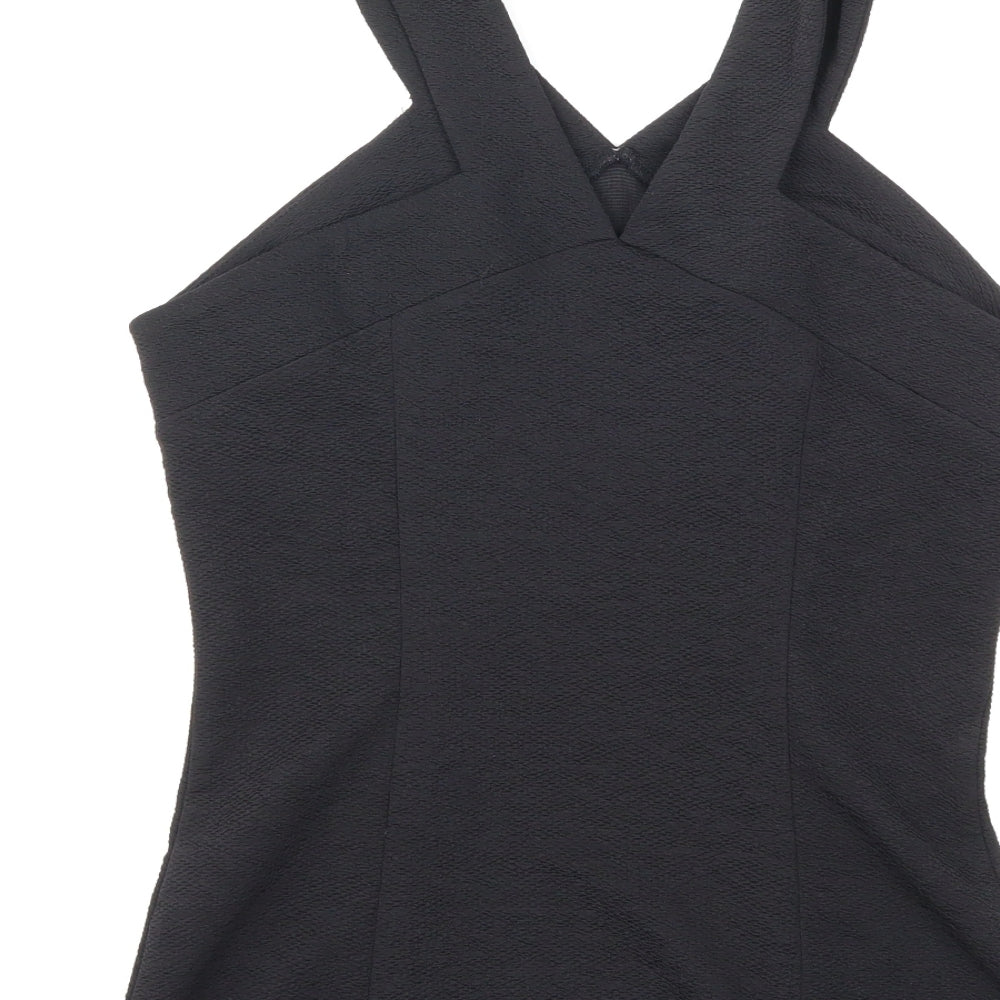 New Look Womens Black   Basic Tank Size 12