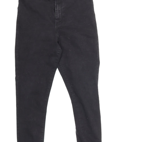 Denim & Co. Womens Black  Denim Skinny Jeans Size 16 L26 in