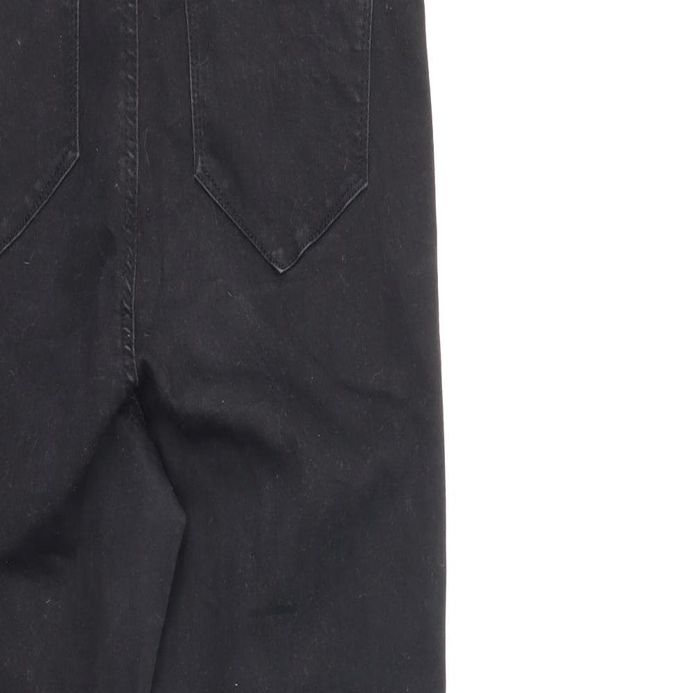 Denim & Co. Womens Black  Denim Skinny Jeans Size 16 L26 in