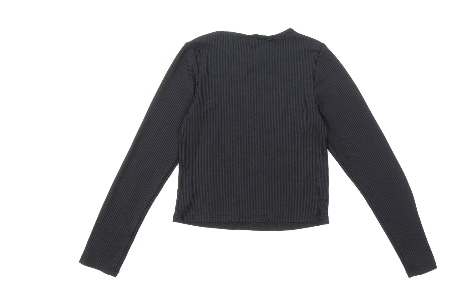 Primark Girls Black   Basic T-Shirt Size 9 Years
