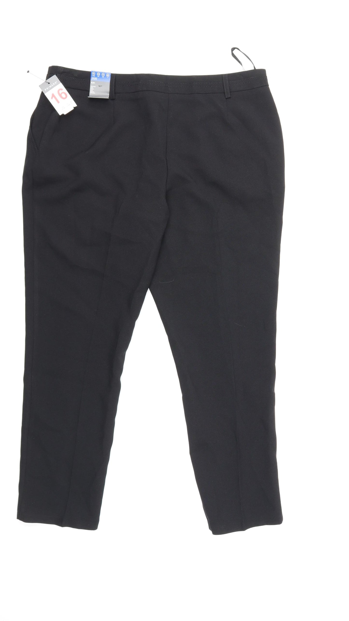 Primark Womens Black   Trousers  Size 16 L27 in