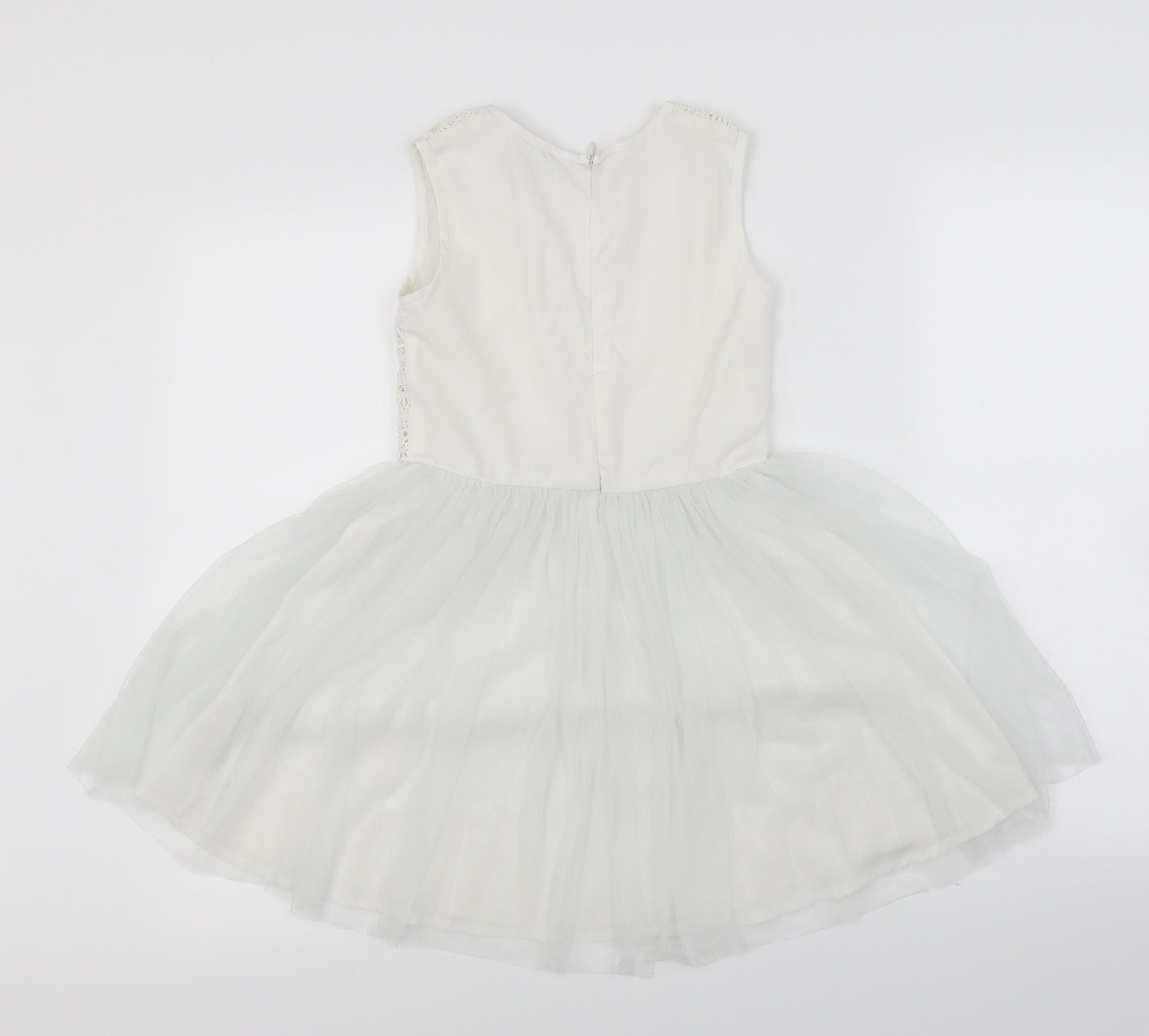 Yumi Girls Ivory   A-Line  Size 7-8 Years