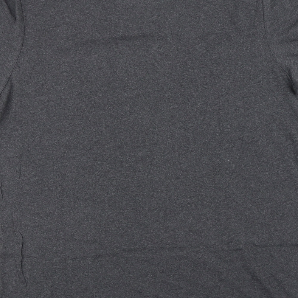 HUGO BOSS  Mens Grey    T-Shirt Size L