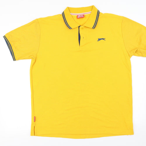 Slazenger  Mens Yellow    Polo Size XL
