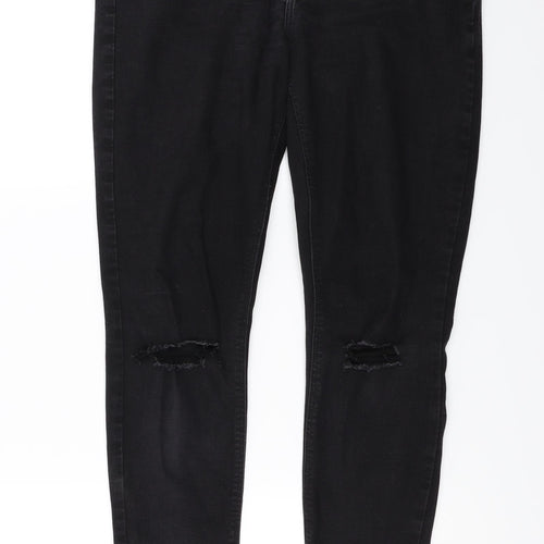 denim co Womens Black   Straight Jeans Size 12 L26 in
