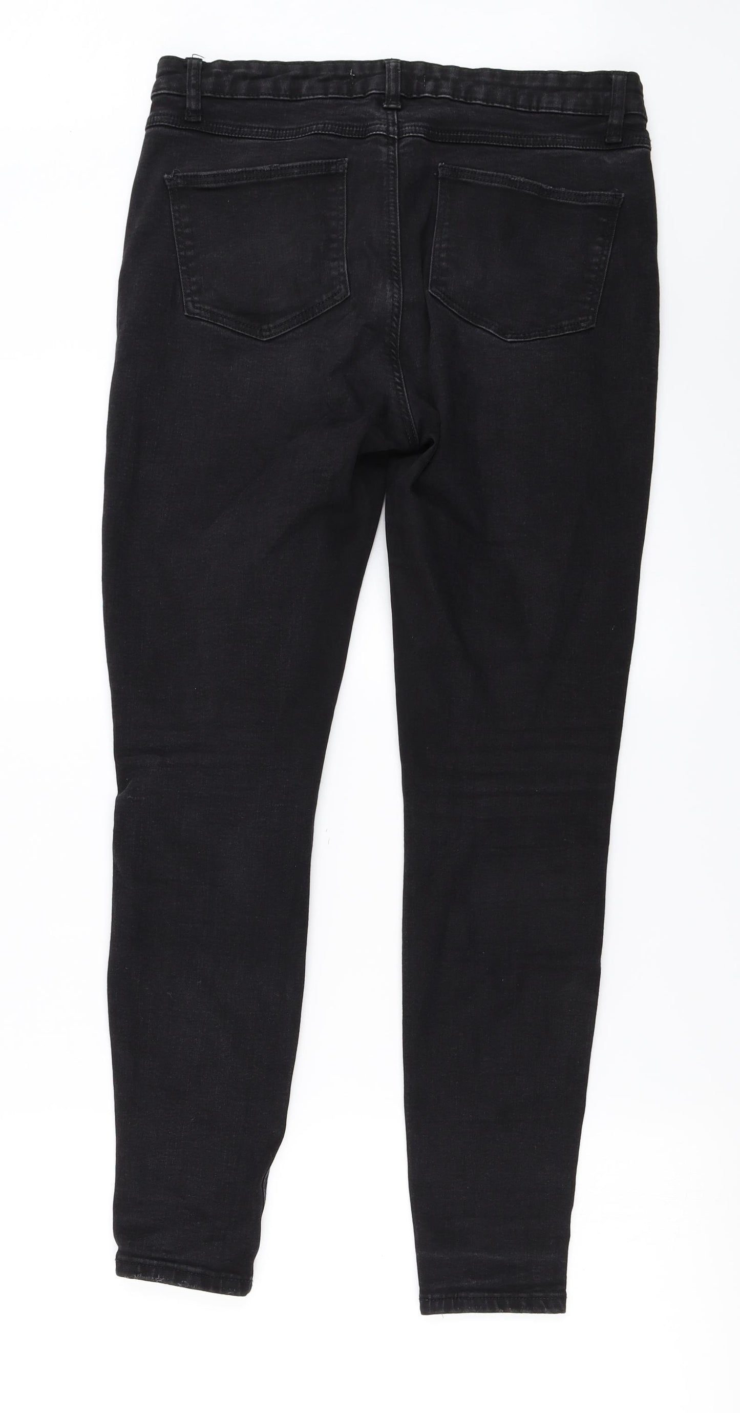 denim co Womens Black   Straight Jeans Size 12 L26 in