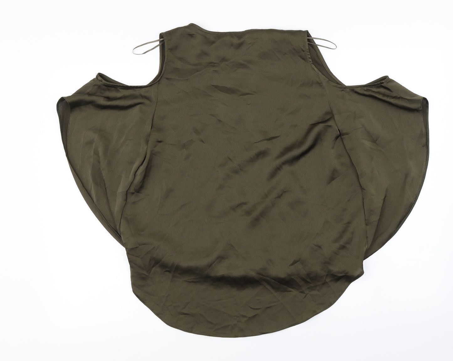 Star Womens Brown   Basic Blouse Size 12