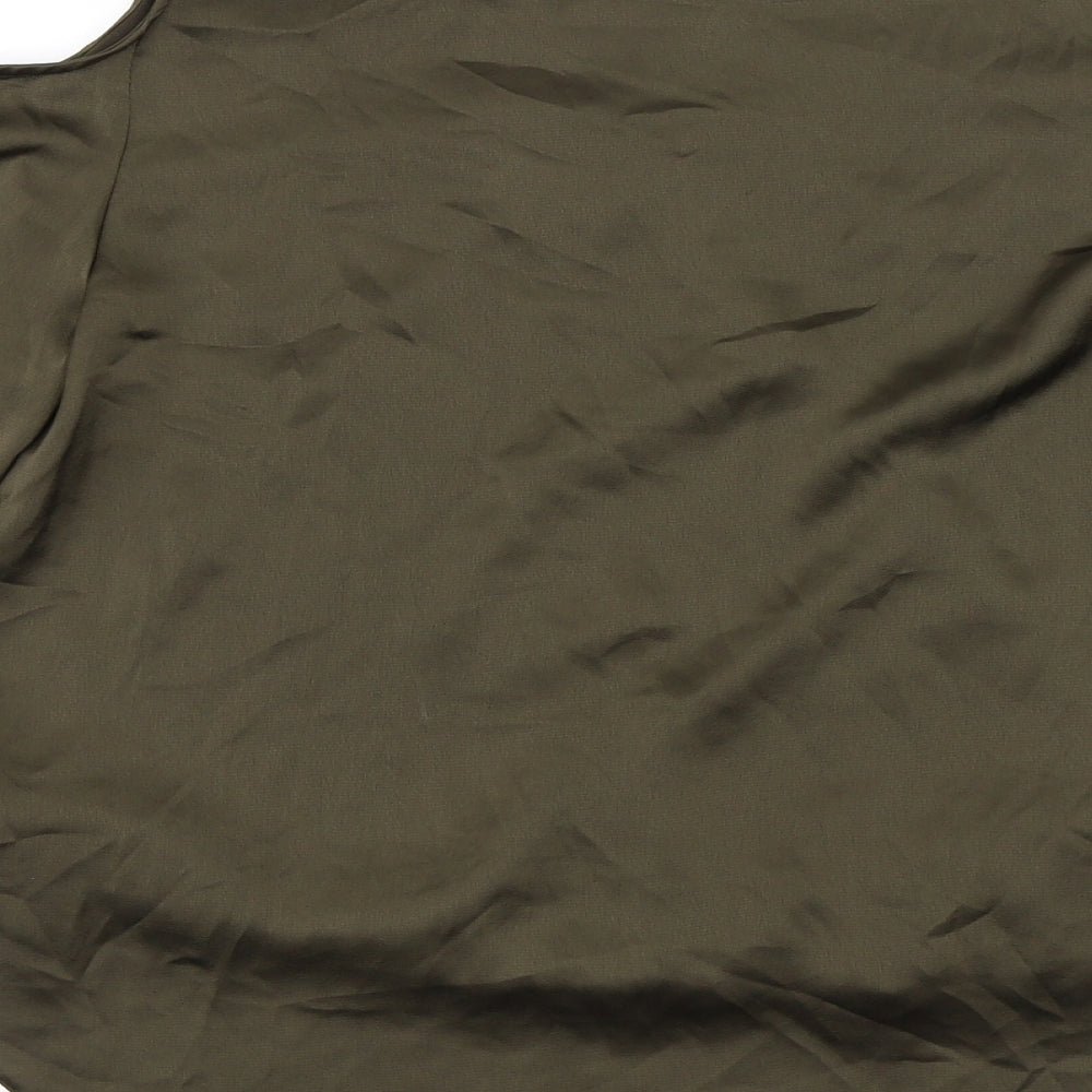 Star Womens Brown   Basic Blouse Size 12