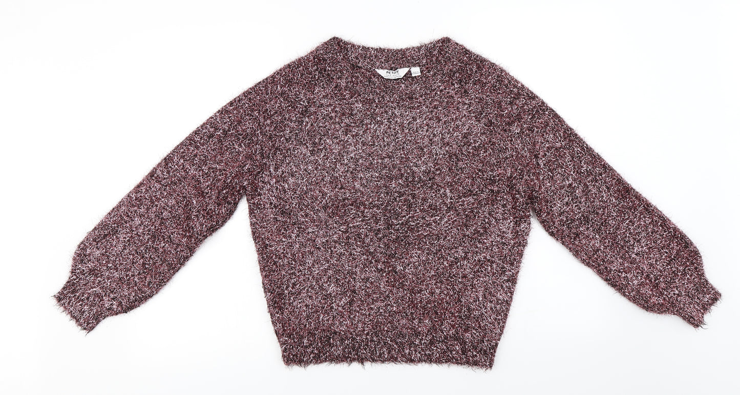 Dorothy Perkins  Womens Purple   Pullover Jumper Size S
