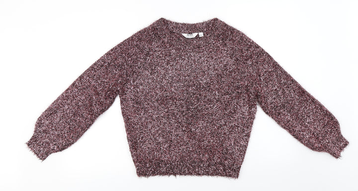 Dorothy Perkins  Womens Purple   Pullover Jumper Size S