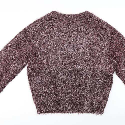 Dorothy Perkins  Womens Purple   Pullover Jumper Size S