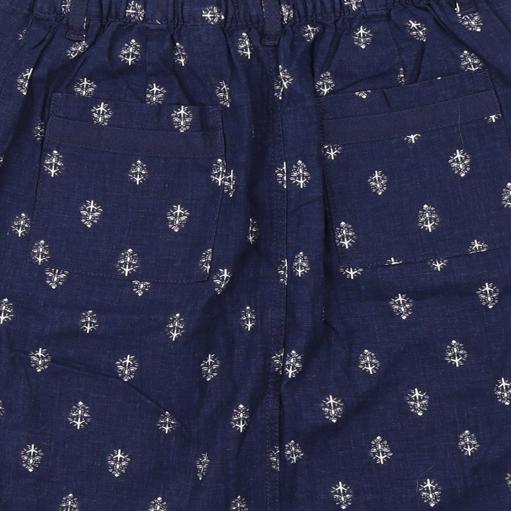 NEXT Womens Blue Floral  A-Line Skirt Size 10