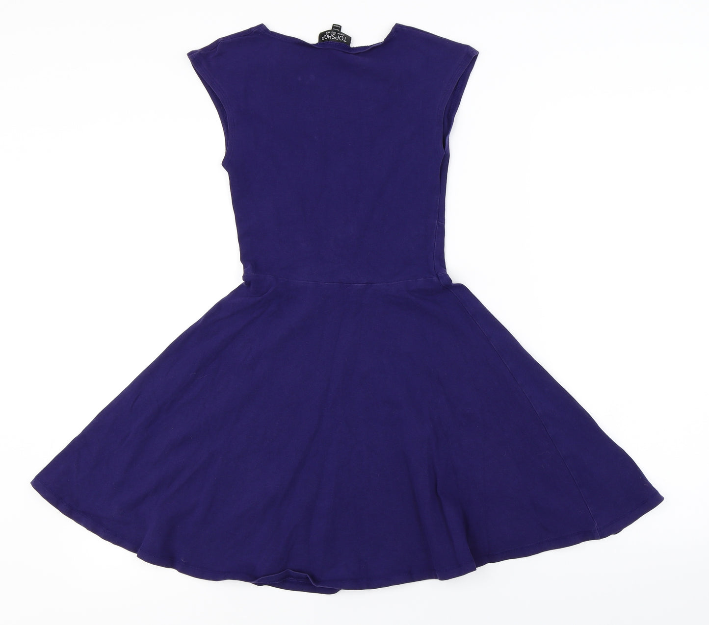 Topshop  Womens Purple   A-Line  Size 6
