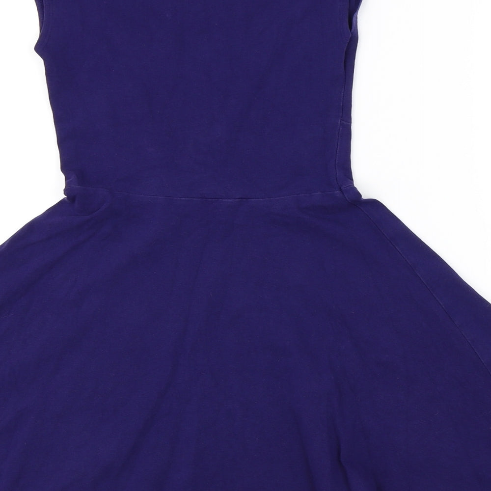 Topshop  Womens Purple   A-Line  Size 6