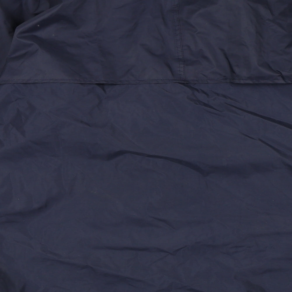 Blue Castle Mens Blue   Rain Coat Coat Size S