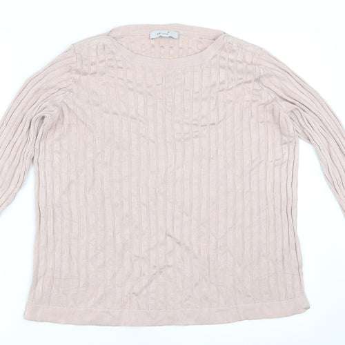 Per Una Womens Pink   Pullover Jumper Size 16