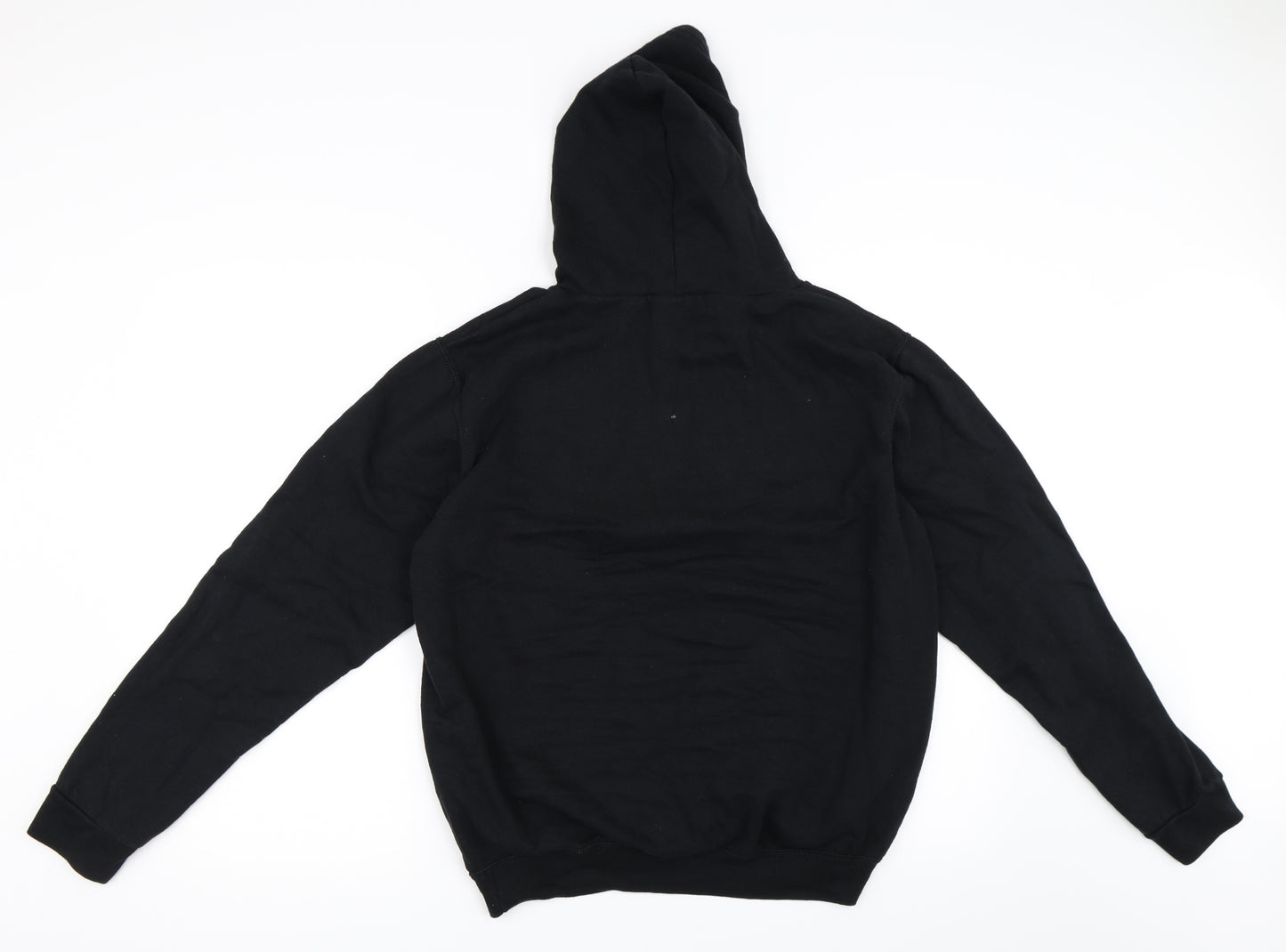 Preworn Mens Black   Pullover Hoodie Size L  - Ford