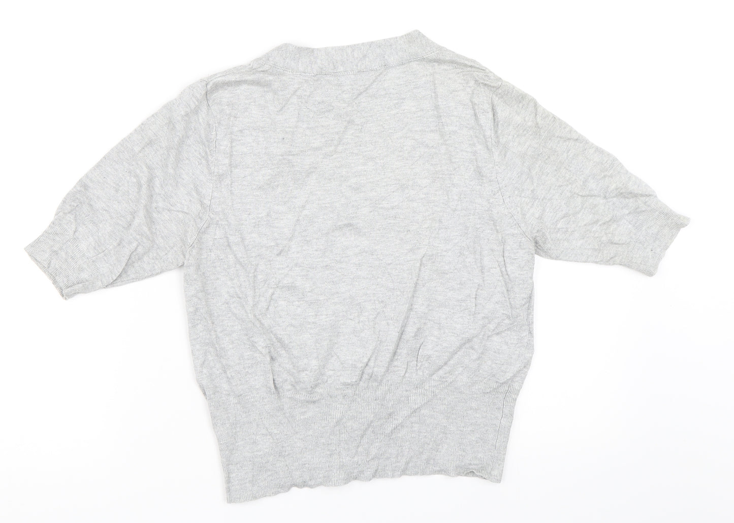 Dorothy Perkins Womens Grey   Cardigan Jumper Size 16