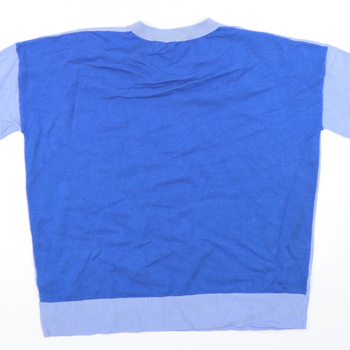 Marks and Spencer Womens Blue   Pullover Jumper Size 12