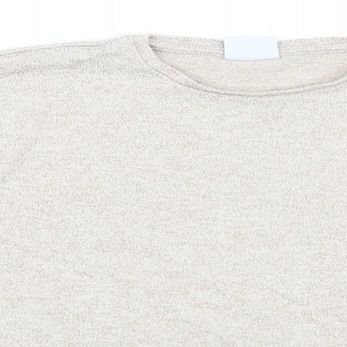 Zara Girls Beige   Pullover Jumper Size 10 Years